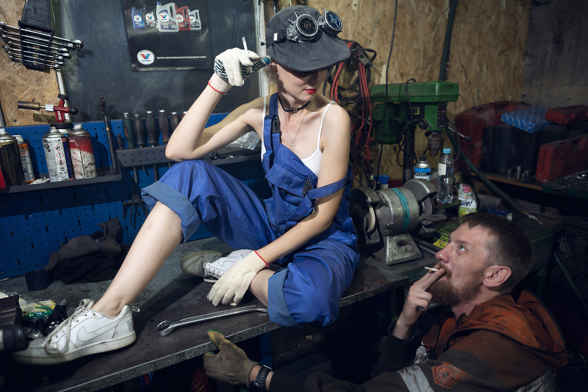 Гараж. Свадебный и репортажный фотограф в Москве и Московской области