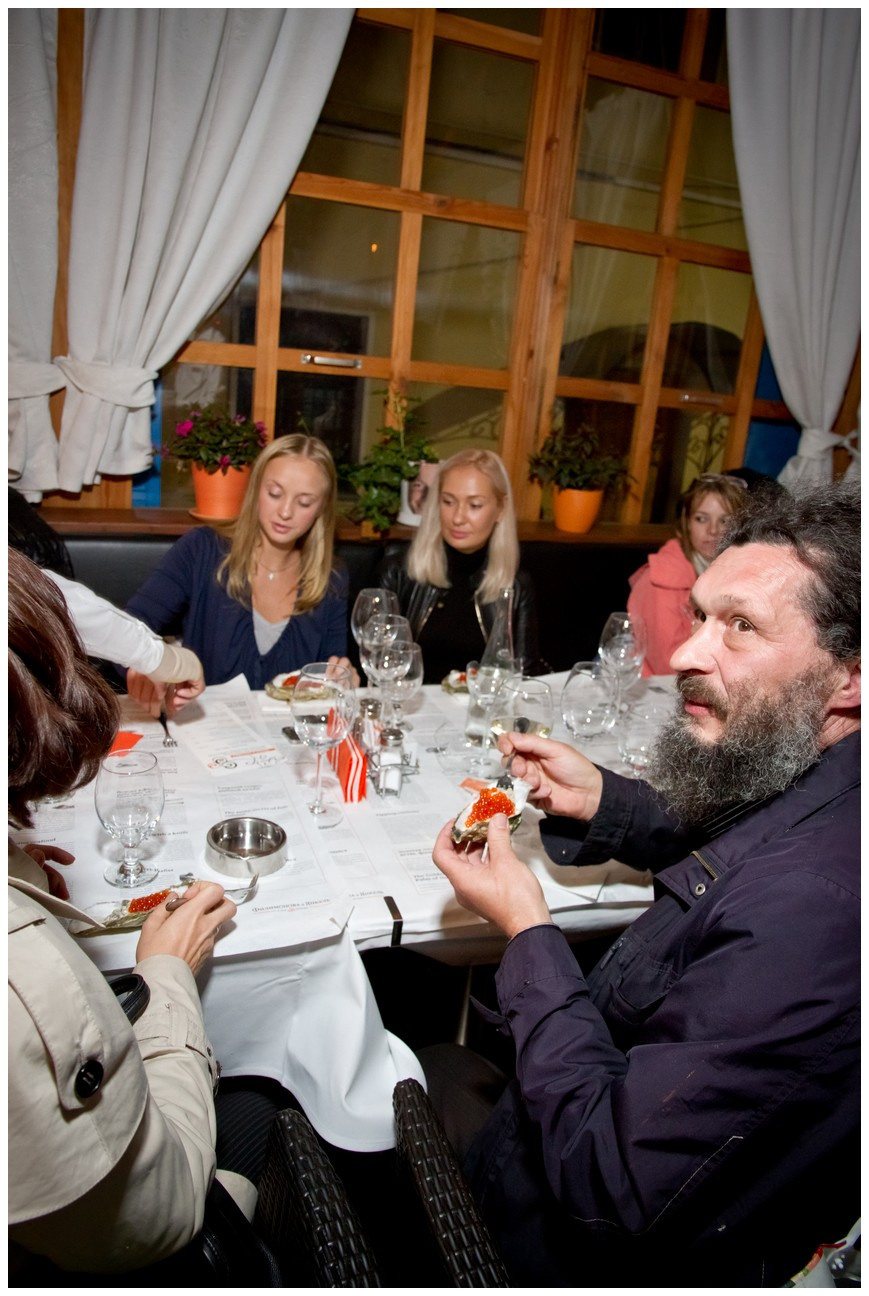 Презентация морепродуктов. Свадебный и репортажный фотограф в Москве и Московской области