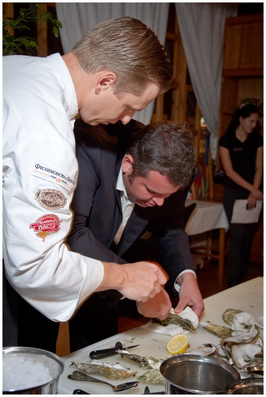 Презентация морепродуктов. Свадебный и репортажный фотограф в Москве и Московской области