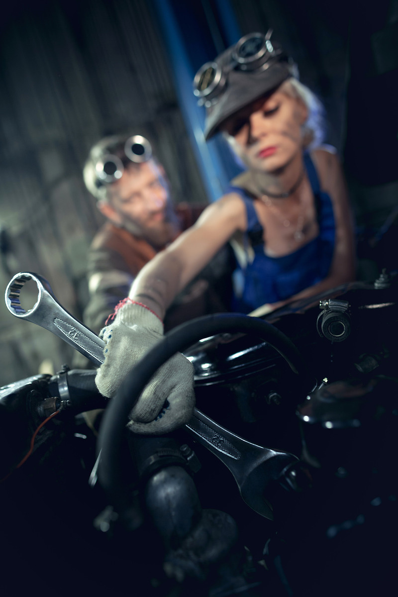 Гараж. Свадебный и репортажный фотограф в Москве и Московской области