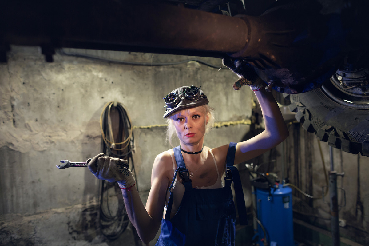 Гараж. Свадебный и репортажный фотограф в Москве и Московской области