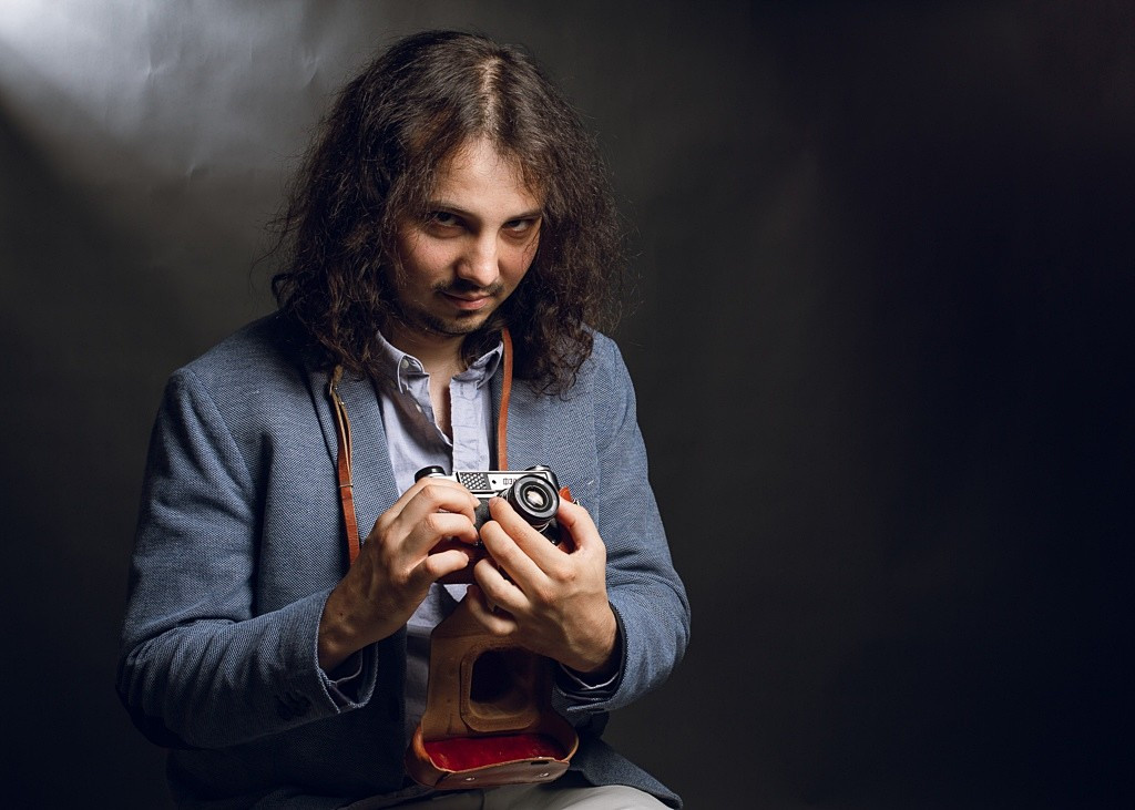 Мужской творческий портрет. Свадебный и репортажный фотограф в Москве и Московской области