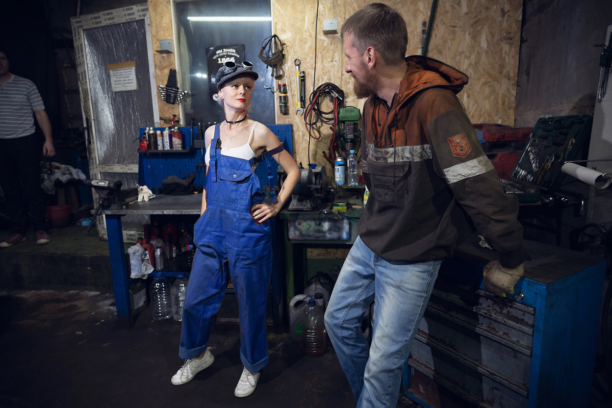 Гараж. Свадебный и репортажный фотограф в Москве и Московской области