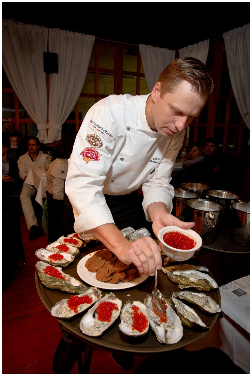 Презентация морепродуктов. Свадебный и репортажный фотограф в Москве и Московской области