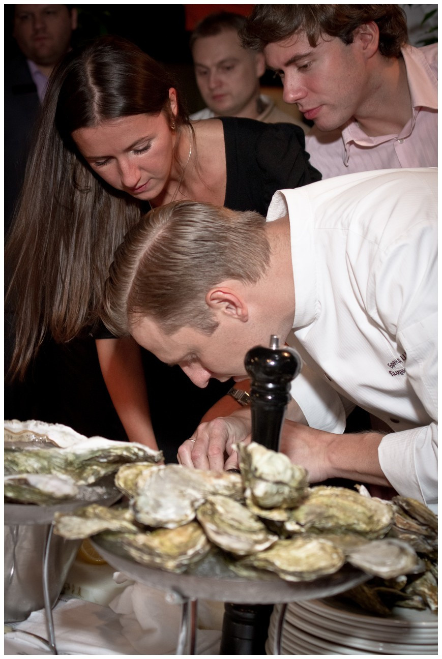 Презентация морепродуктов. Свадебный и репортажный фотограф в Москве и Московской области