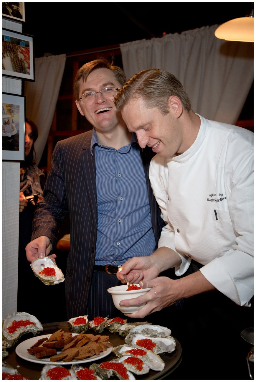 Презентация морепродуктов. Свадебный и репортажный фотограф в Москве и Московской области