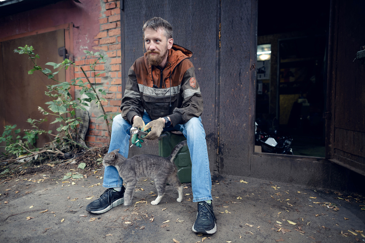 Гараж. Свадебный и репортажный фотограф в Москве и Московской области