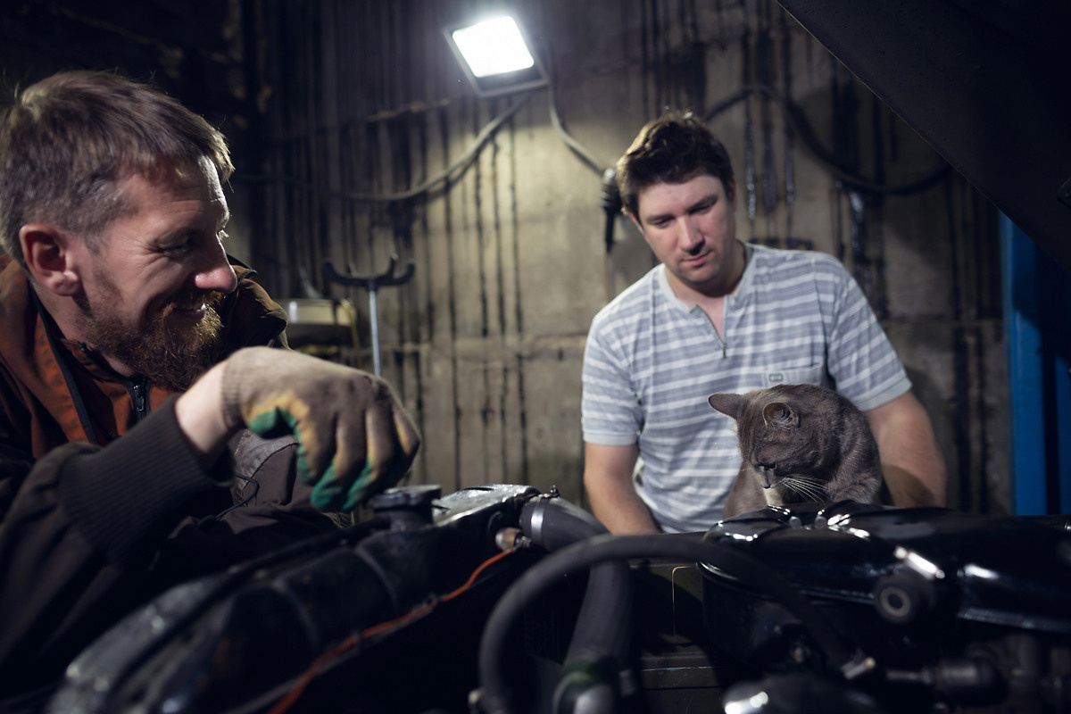 Гараж. Свадебный и репортажный фотограф в Москве и Московской области