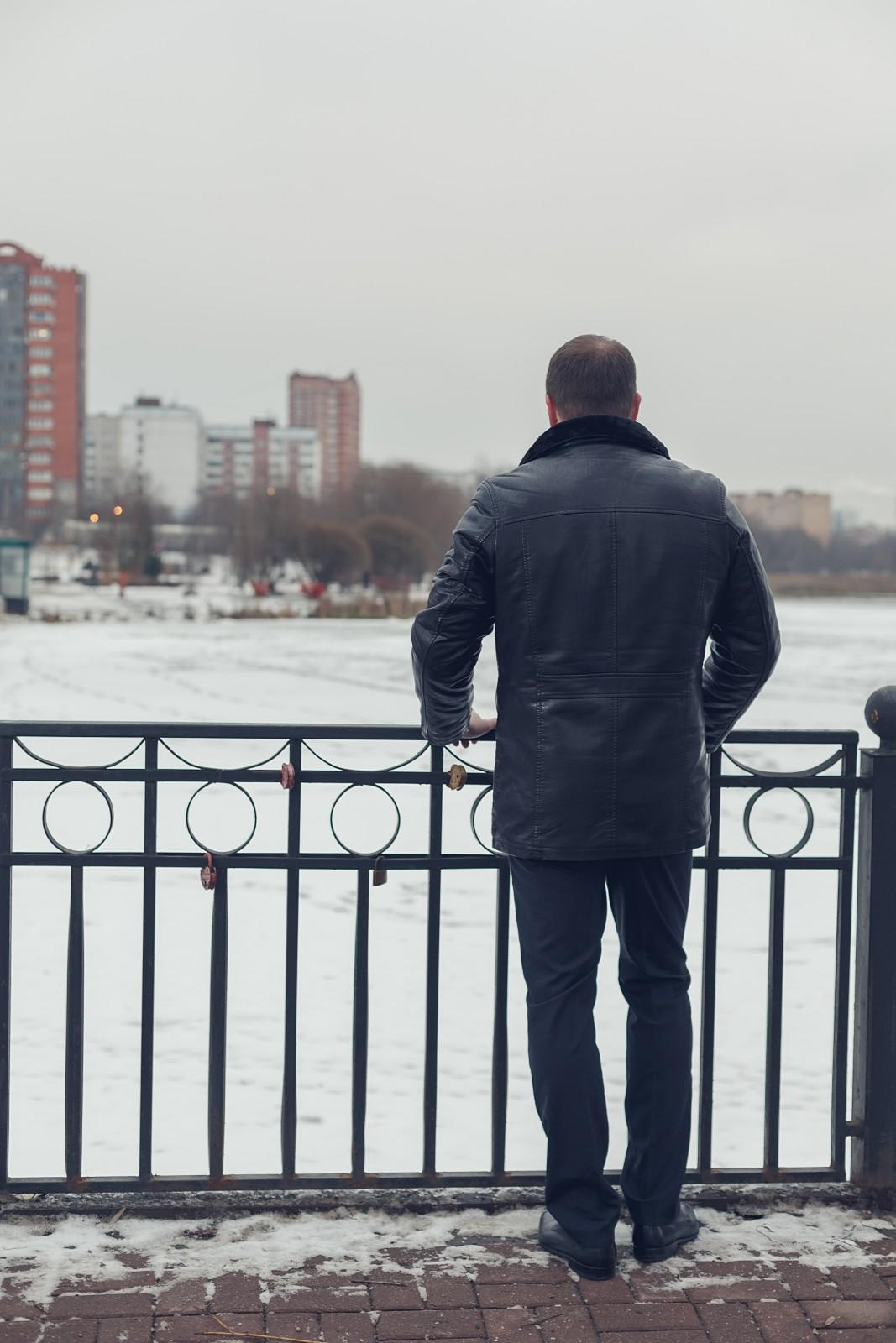 Мужской городской портрет. Свадебный и репортажный фотограф в Москве и Московской области