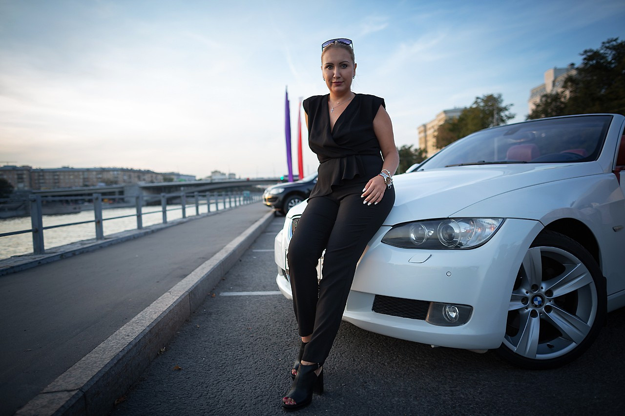 Портрет с Авто. Свадебный и репортажный фотограф в Москве и Московской области