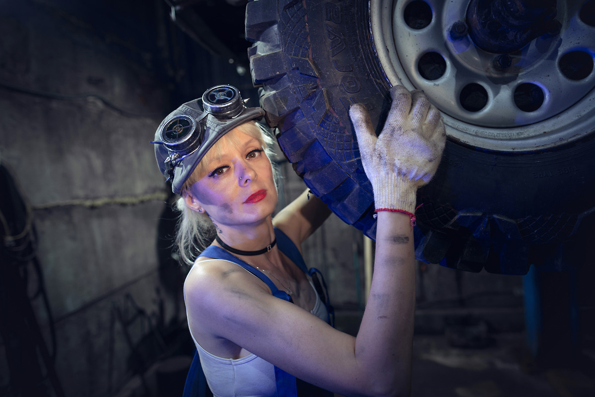 Гараж. Свадебный и репортажный фотограф в Москве и Московской области