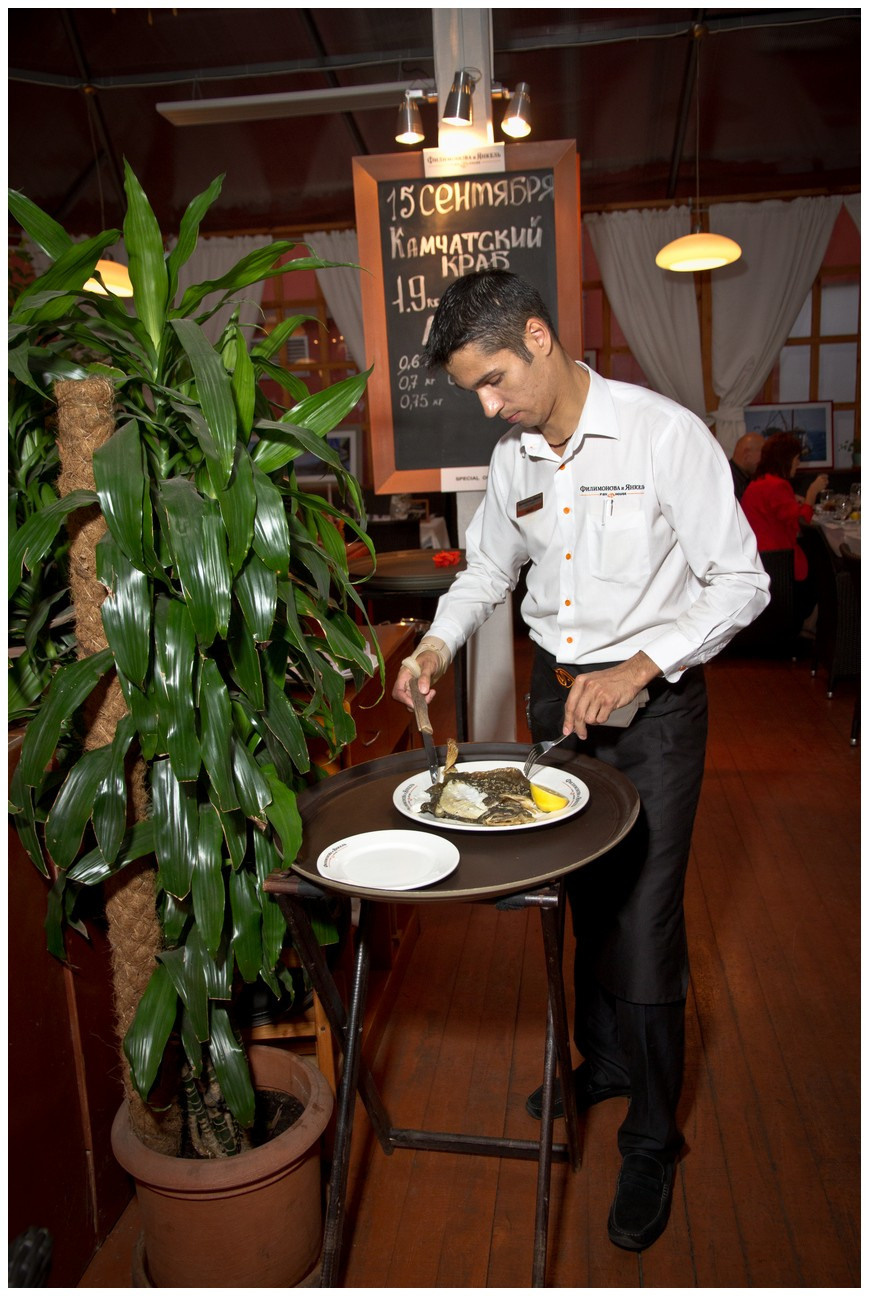 Презентация морепродуктов. Свадебный и репортажный фотограф в Москве и Московской области