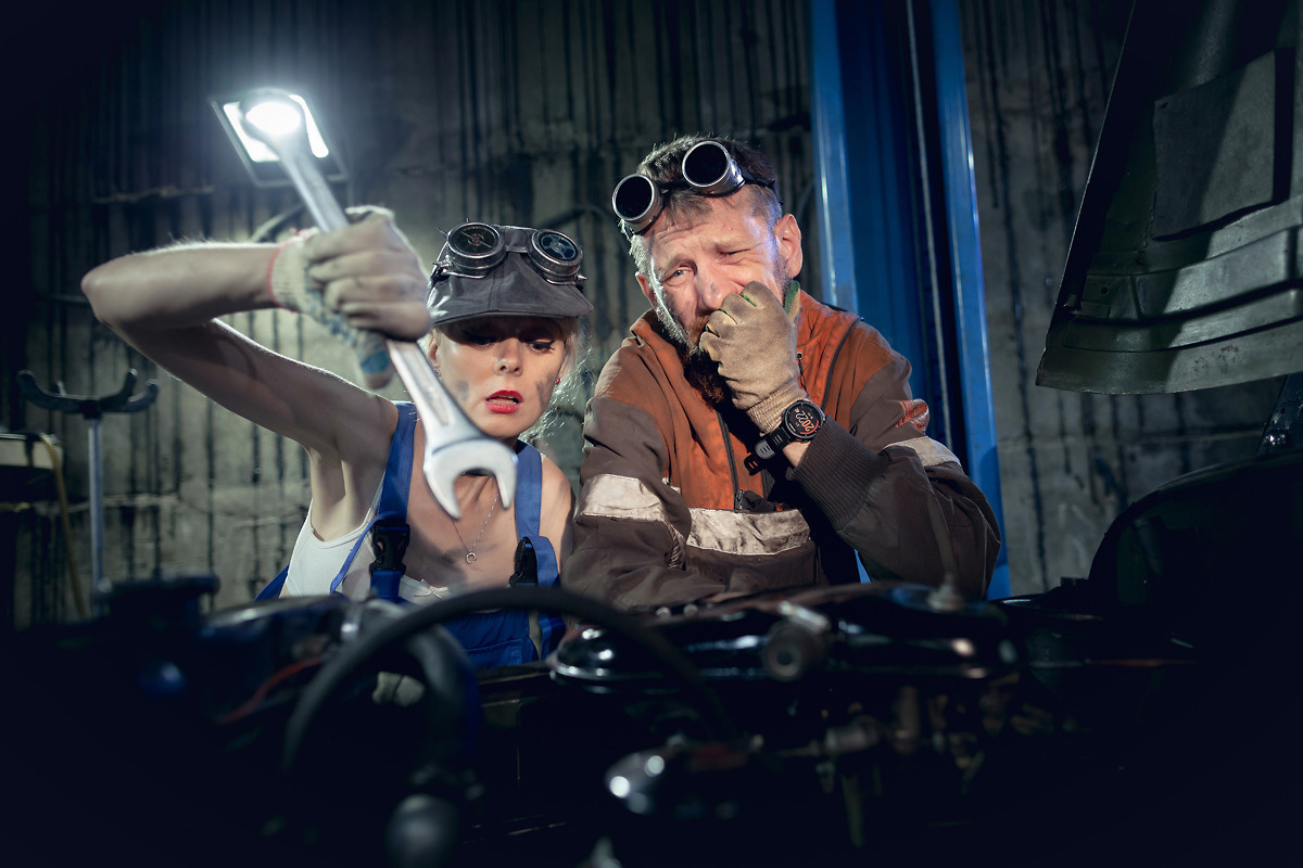 Гараж. Свадебный и репортажный фотограф в Москве и Московской области