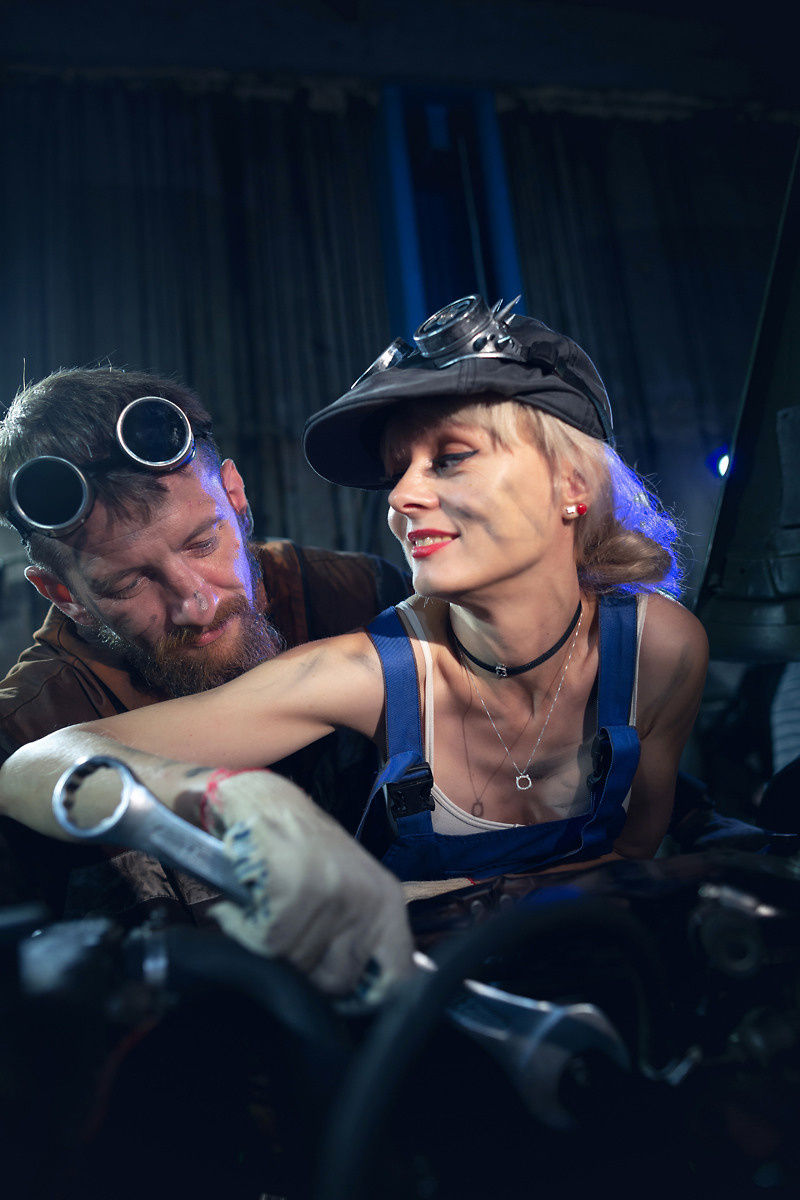 Гараж. Свадебный и репортажный фотограф в Москве и Московской области