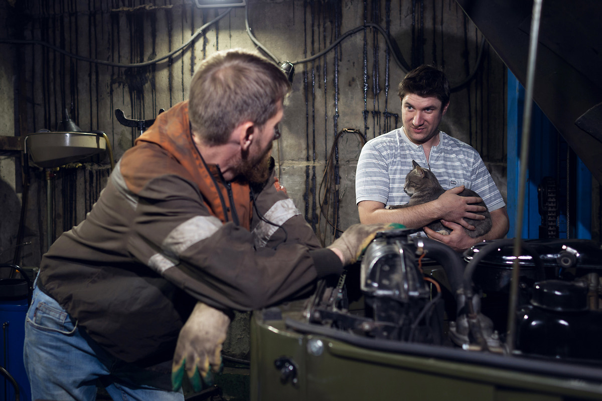 Гараж. Свадебный и репортажный фотограф в Москве и Московской области