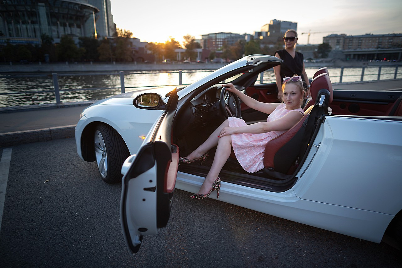 Портрет с Авто. Свадебный и репортажный фотограф в Москве и Московской области