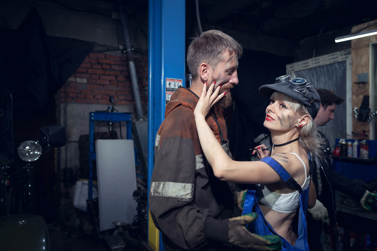 Гараж. Свадебный и репортажный фотограф в Москве и Московской области