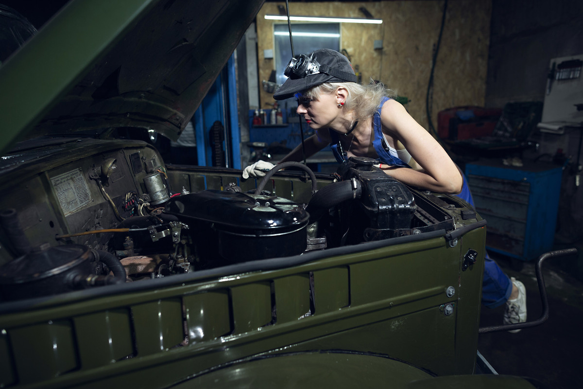 Гараж. Свадебный и репортажный фотограф в Москве и Московской области