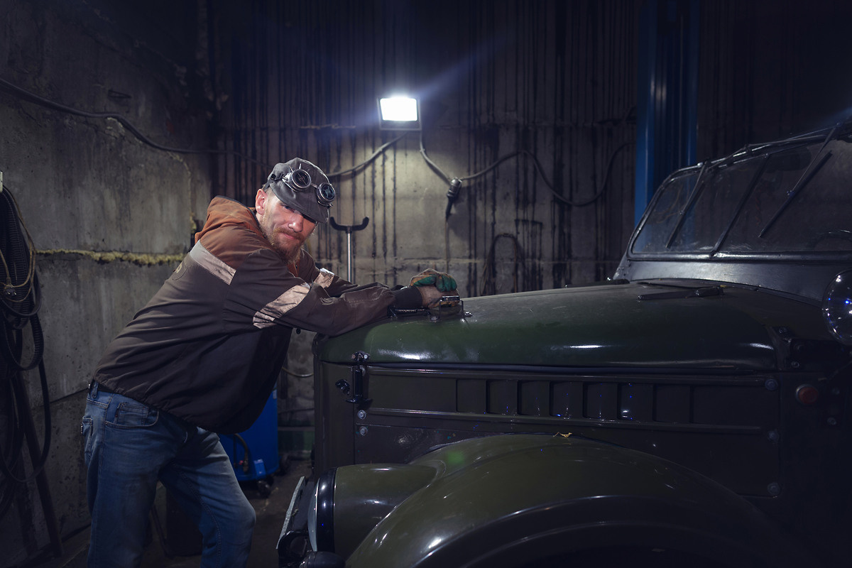 Гараж. Свадебный и репортажный фотограф в Москве и Московской области