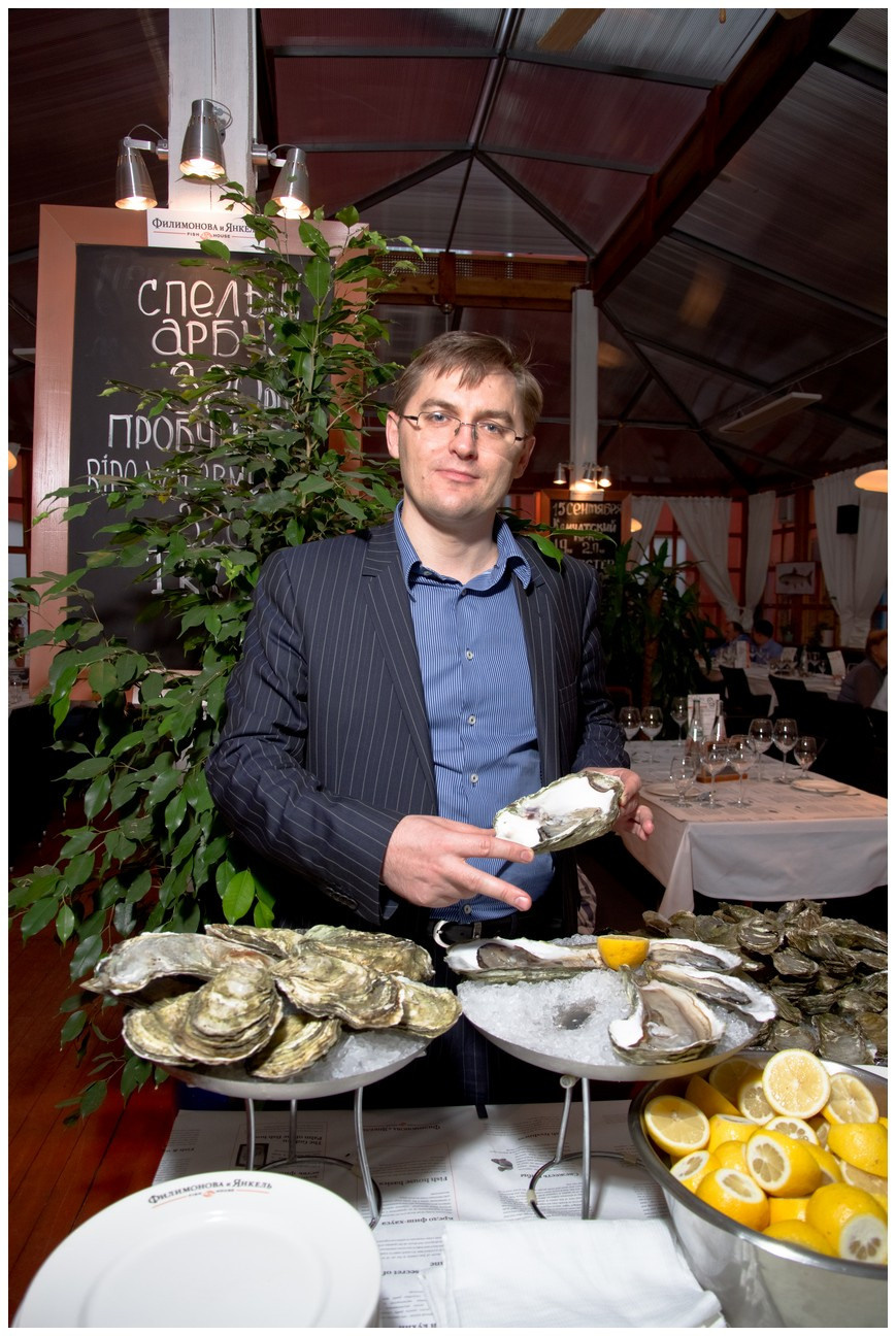 Презентация морепродуктов. Свадебный и репортажный фотограф в Москве и Московской области