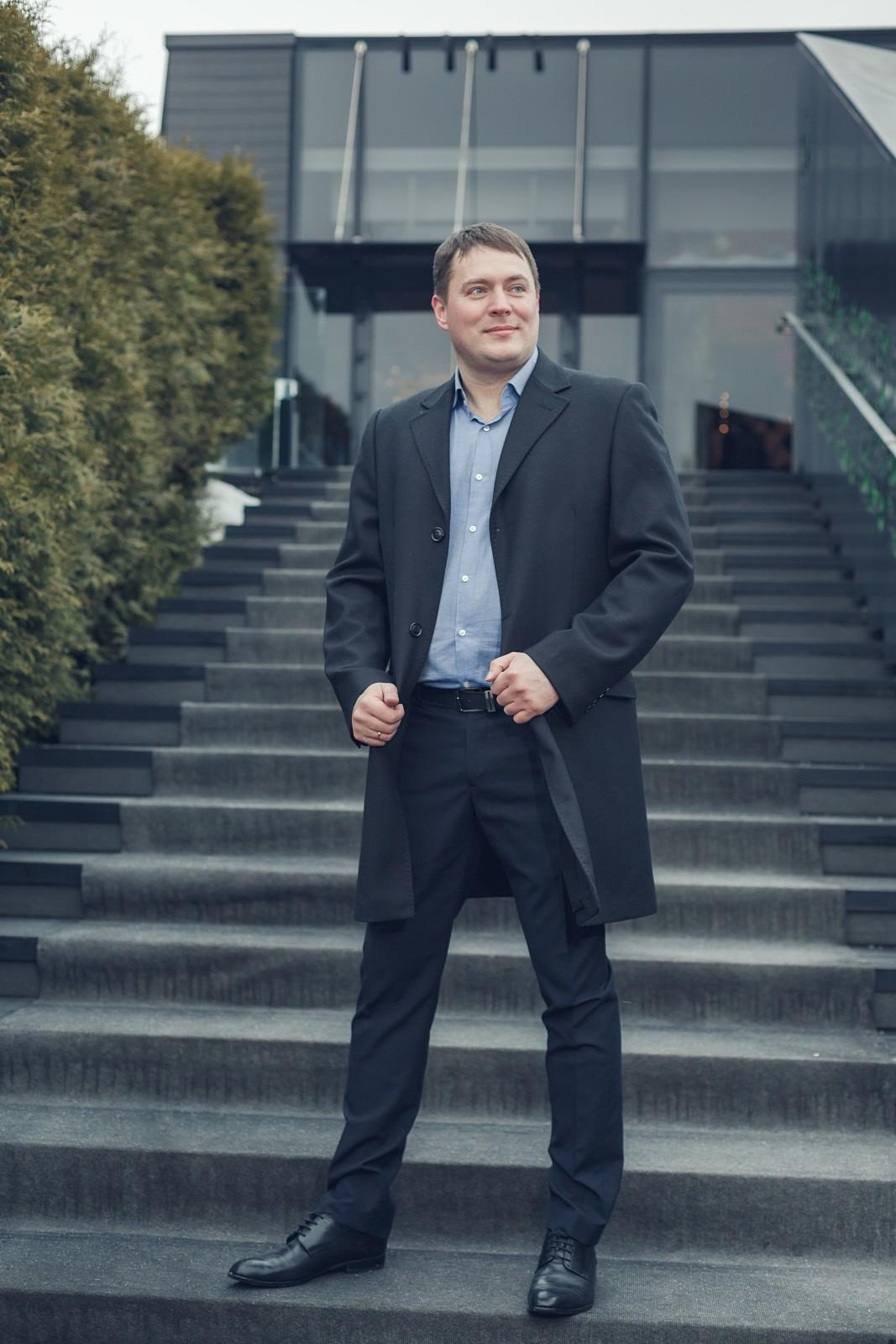 Мужской городской портрет. Свадебный и репортажный фотограф в Москве и Московской области