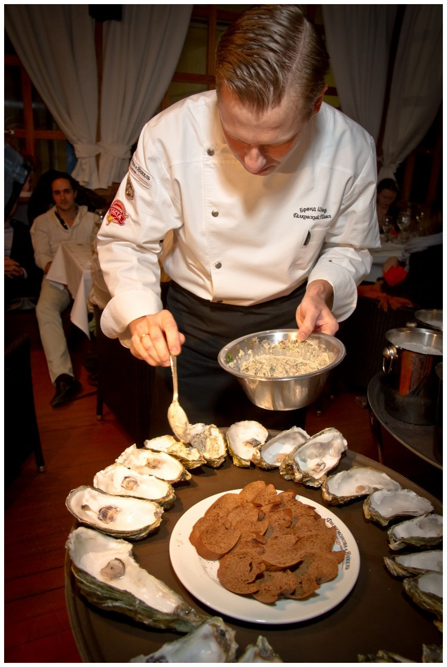 Презентация морепродуктов. Свадебный и репортажный фотограф в Москве и Московской области