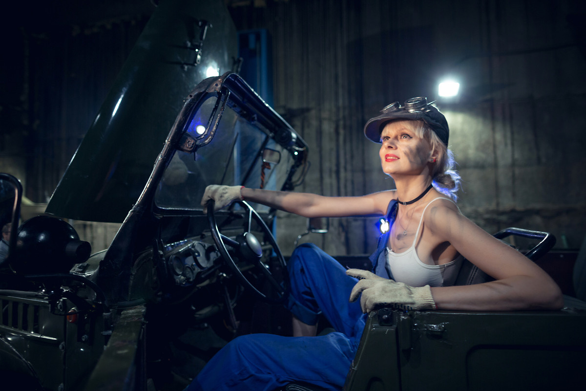 Гараж. Свадебный и репортажный фотограф в Москве и Московской области