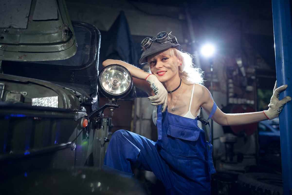 Гараж. Свадебный и репортажный фотограф в Москве и Московской области