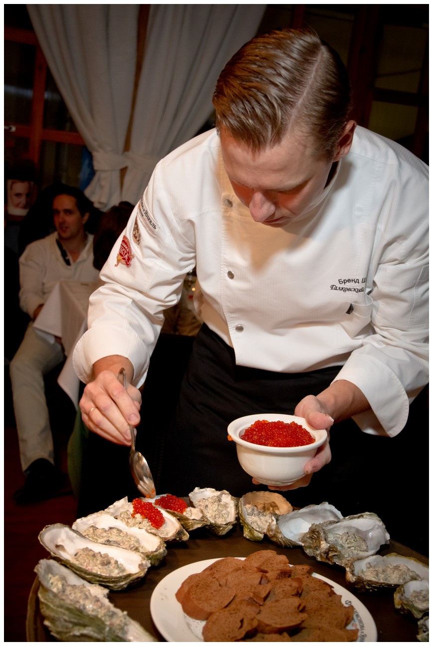 Презентация морепродуктов. Свадебный и репортажный фотограф в Москве и Московской области