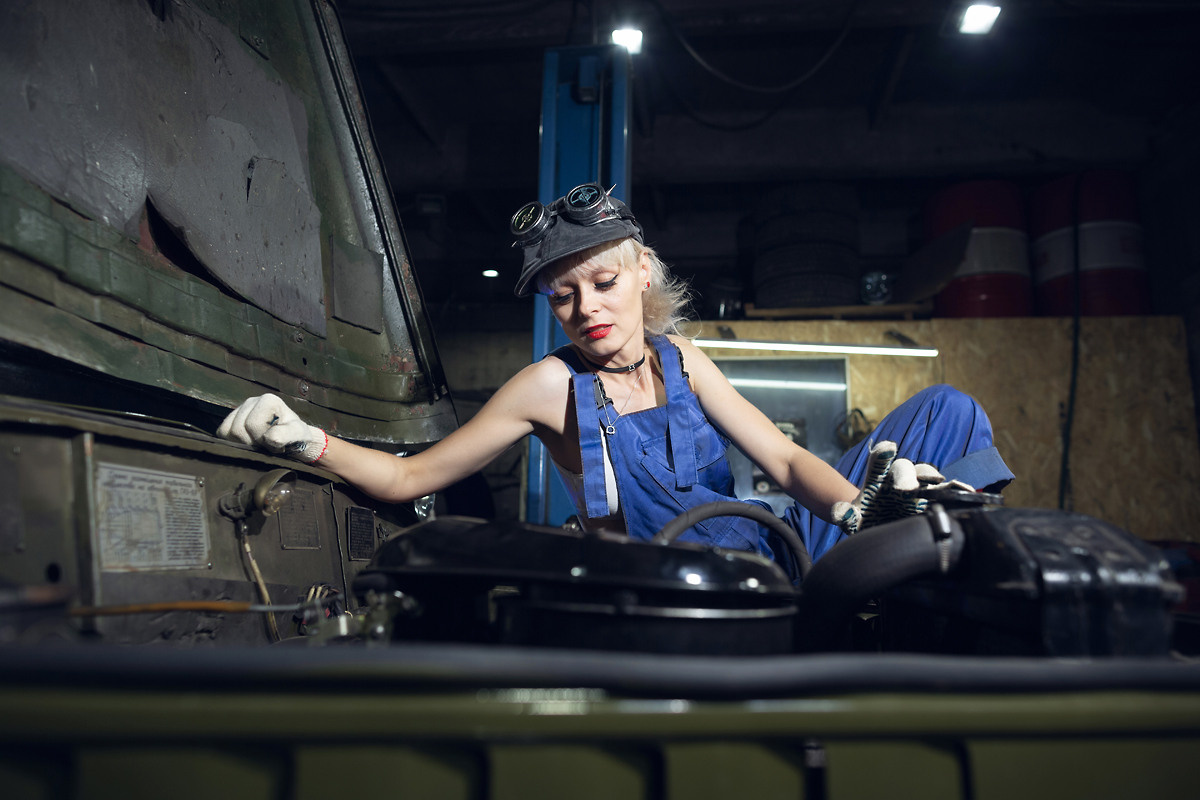 Гараж. Свадебный и репортажный фотограф в Москве и Московской области