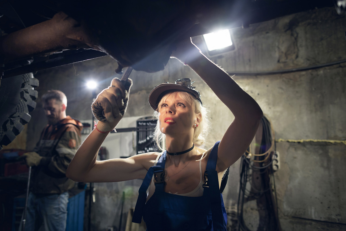 Гараж. Свадебный и репортажный фотограф в Москве и Московской области