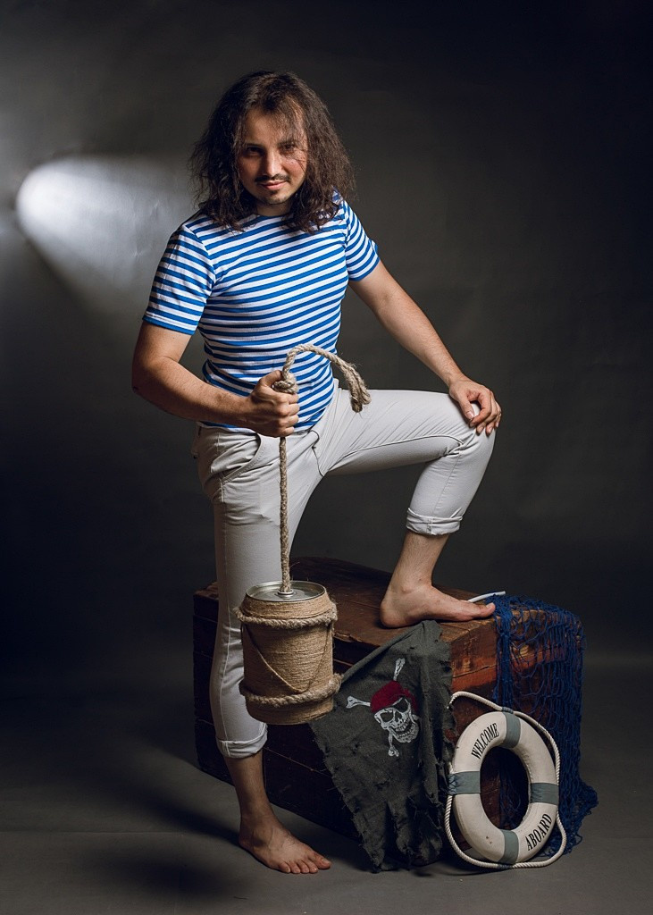 Мужской творческий портрет. Свадебный и репортажный фотограф в Москве и Московской области