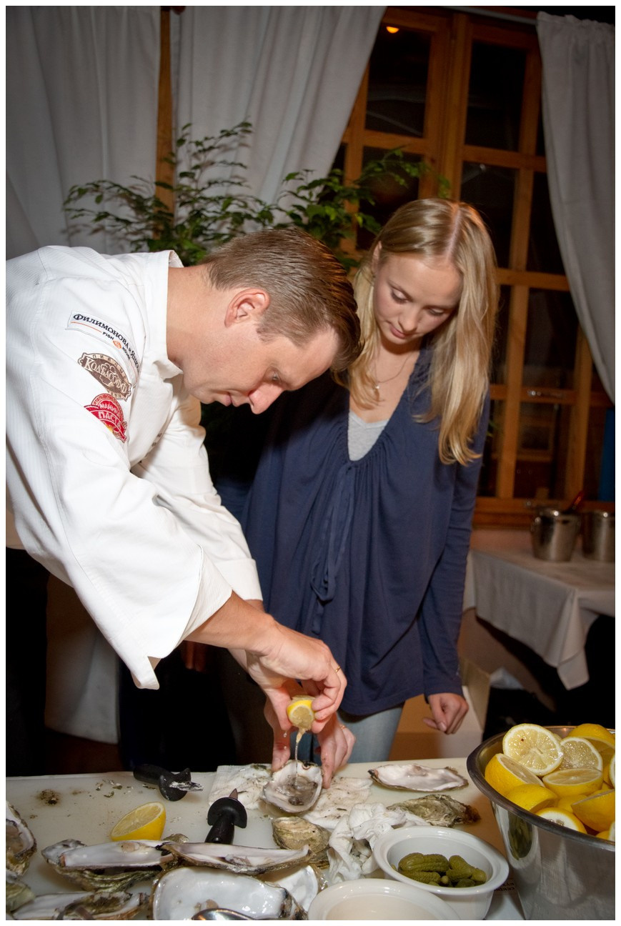 Презентация морепродуктов. Свадебный и репортажный фотограф в Москве и Московской области
