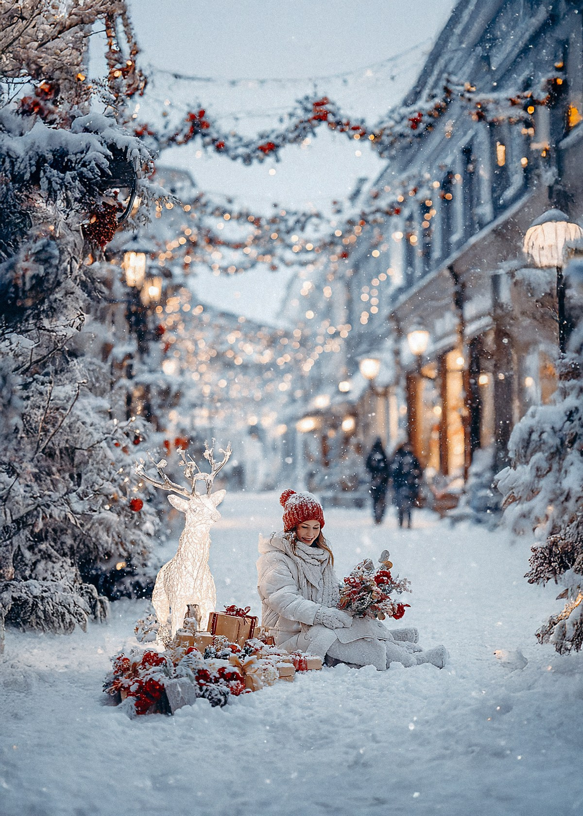 Зимняя нейрофотосессия. Svet AI — нейрофотограф