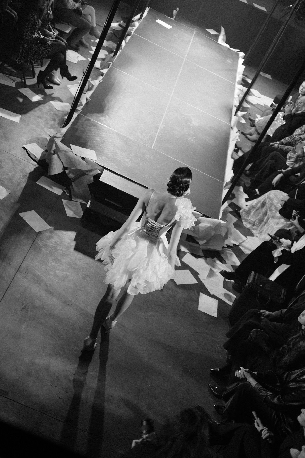 Показ коллекции свадебных платьев Anikeeva. Фотограф Саша Львова