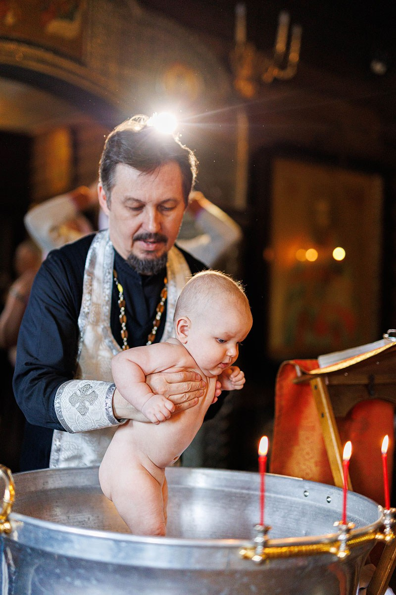 — Таинство Крещения. Детский и семейный фотограф Домодедово
