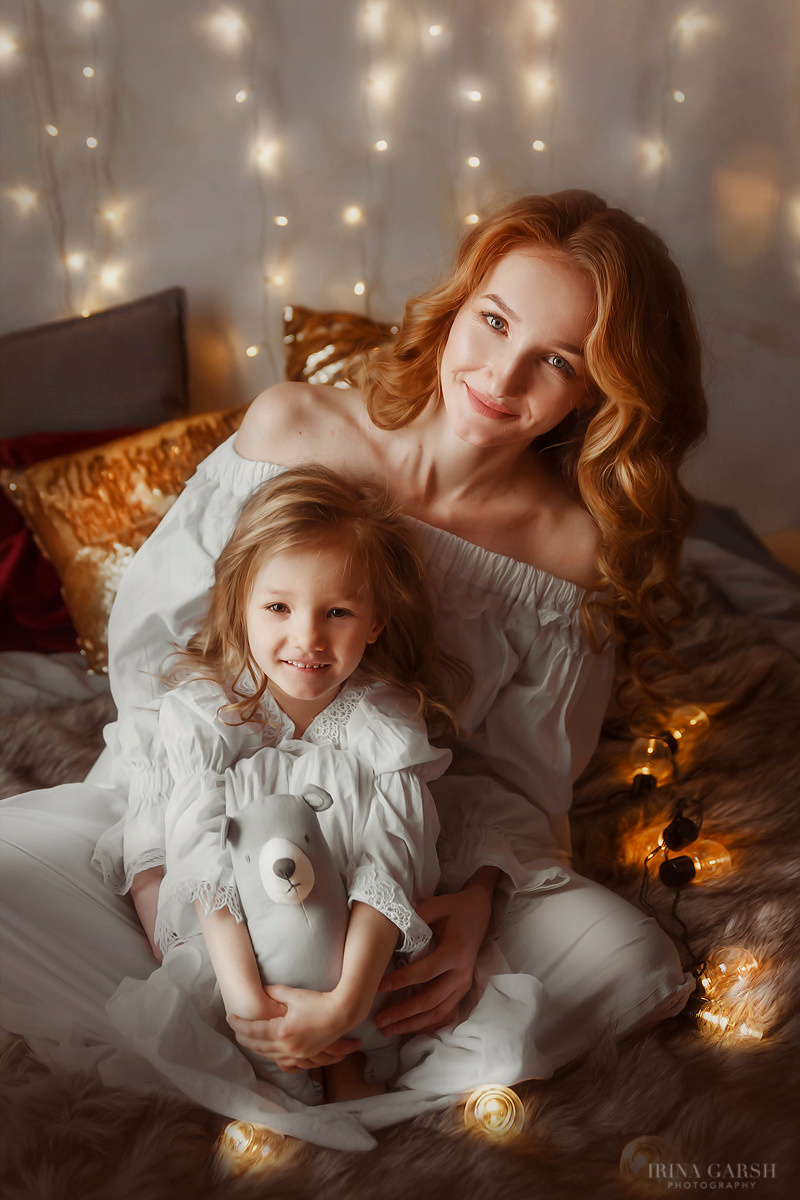Мама и малыш. Фотограф Ирина Гарш