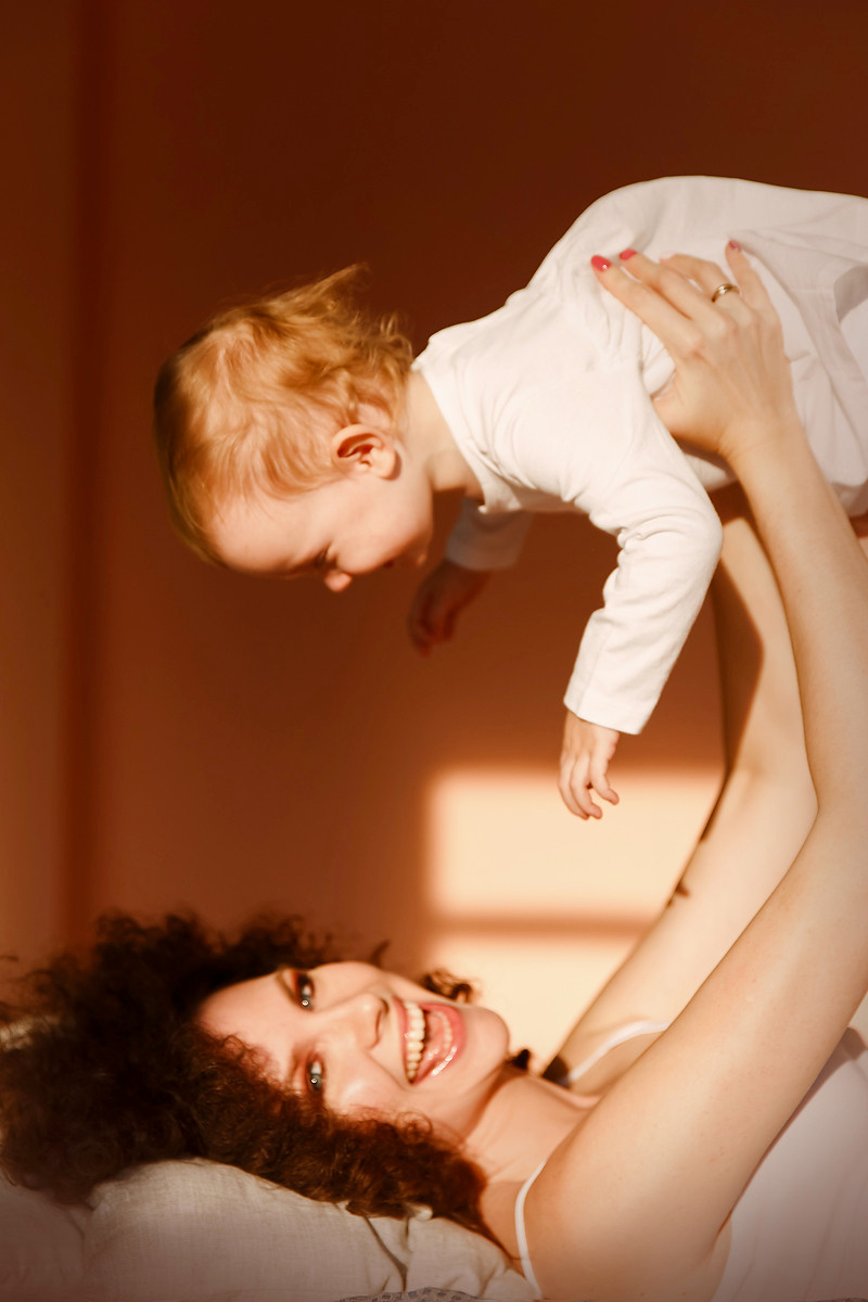 Мама и малыш. Фотограф Ирина Гарш