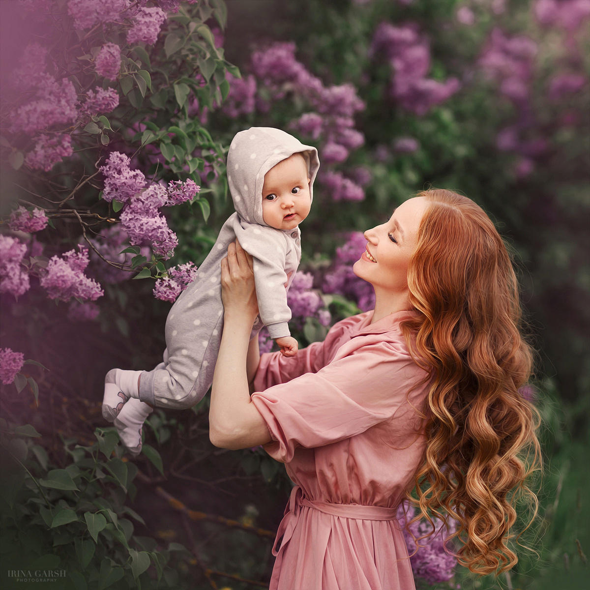 Мама и малыш. Фотограф Ирина Гарш