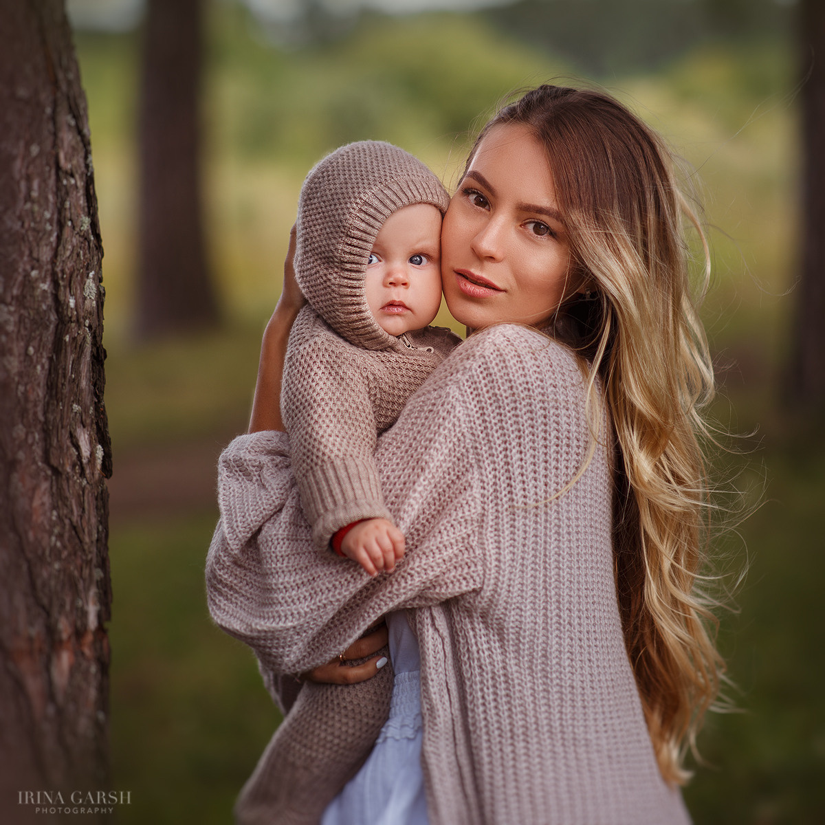 Мама и малыш. Фотограф Ирина Гарш