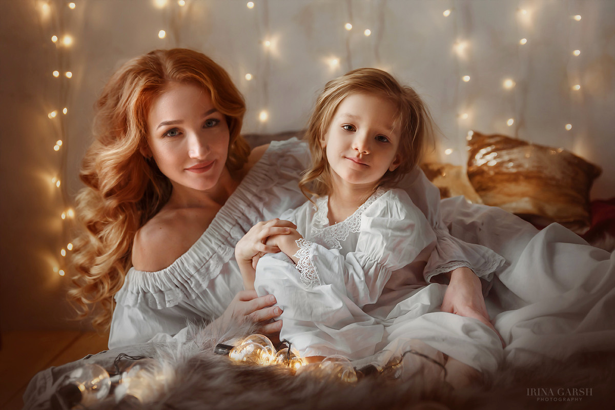 Мама и малыш. Фотограф Ирина Гарш