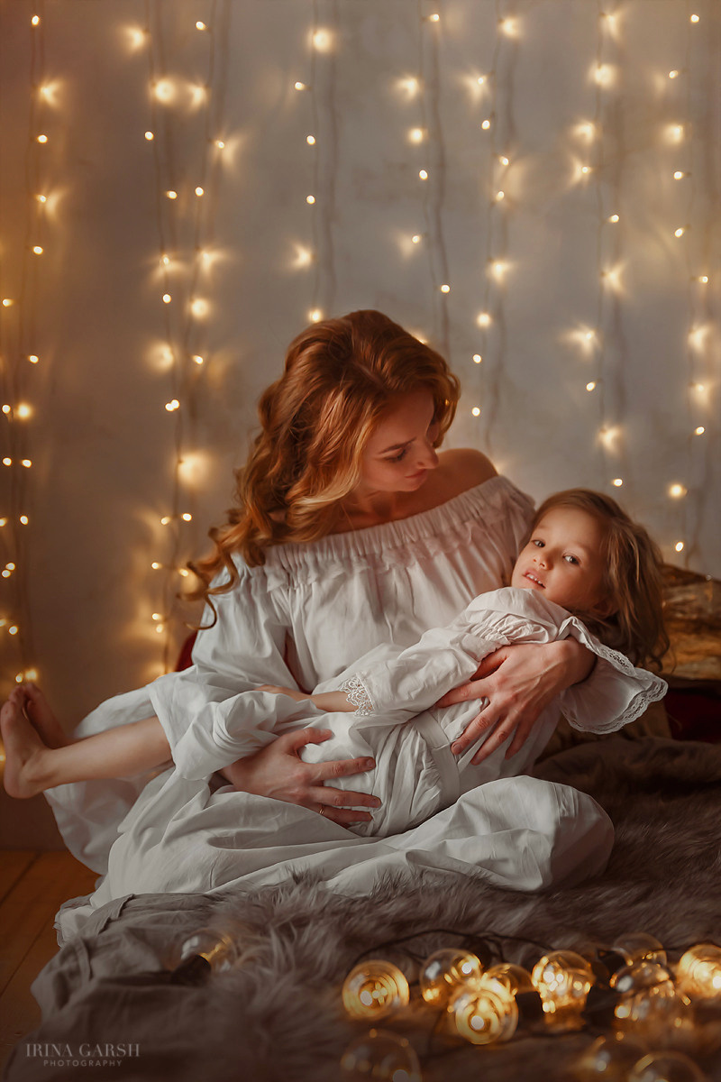 Мама и малыш. Фотограф Ирина Гарш