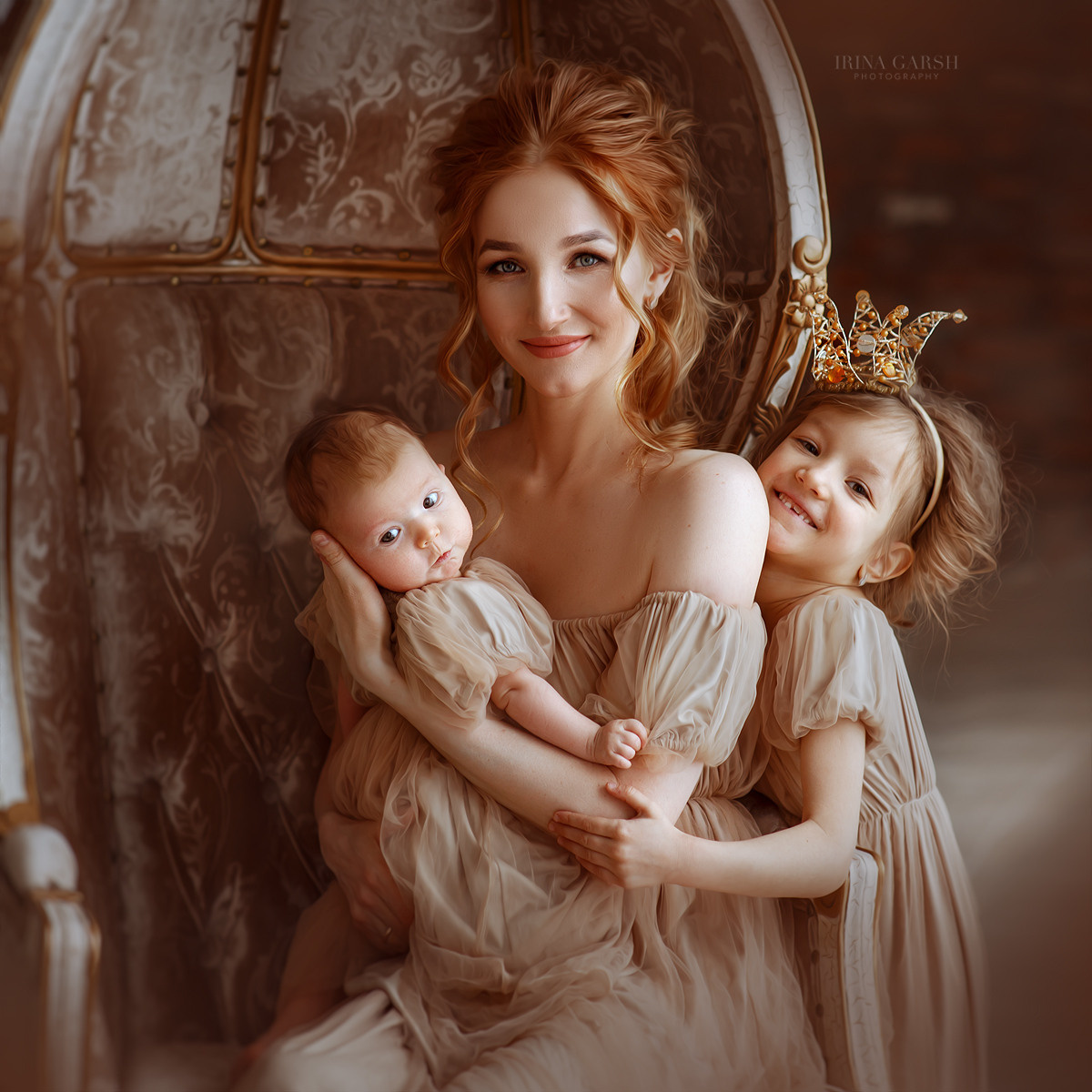 Мама и малыш. Фотограф Ирина Гарш