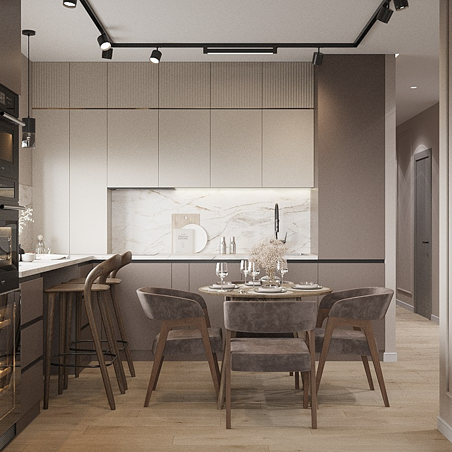 Современная классика. Дизайн интерьера Рязань Москва Чижикова Олеся