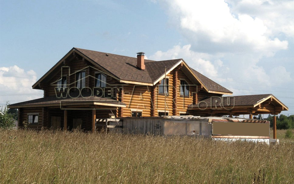 «Сергеевка» 364 кв. м. Проекты деревянных домов