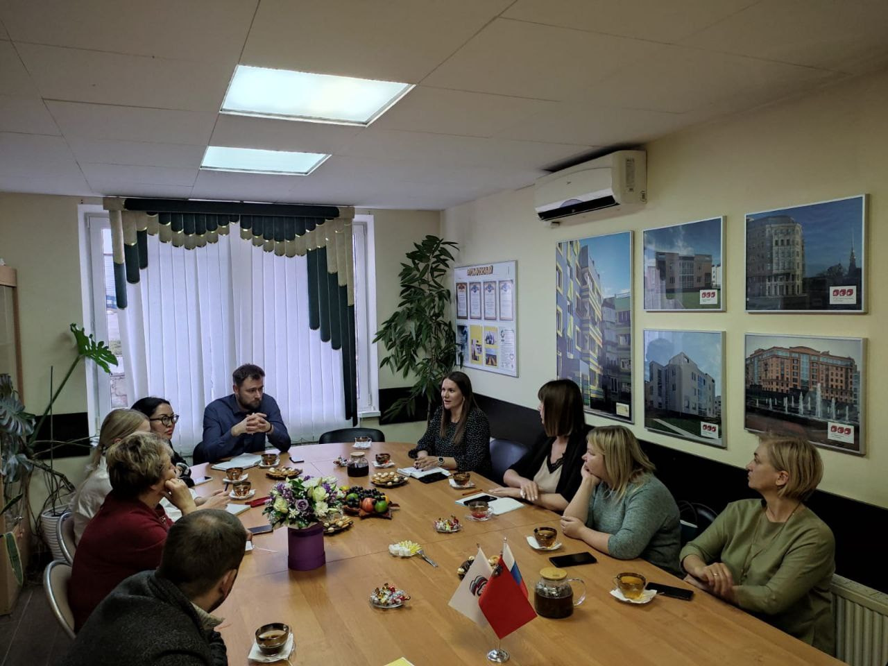 Встреча с М. И. Ведерниковой. Женсовет микрорайона Южный Домодедово