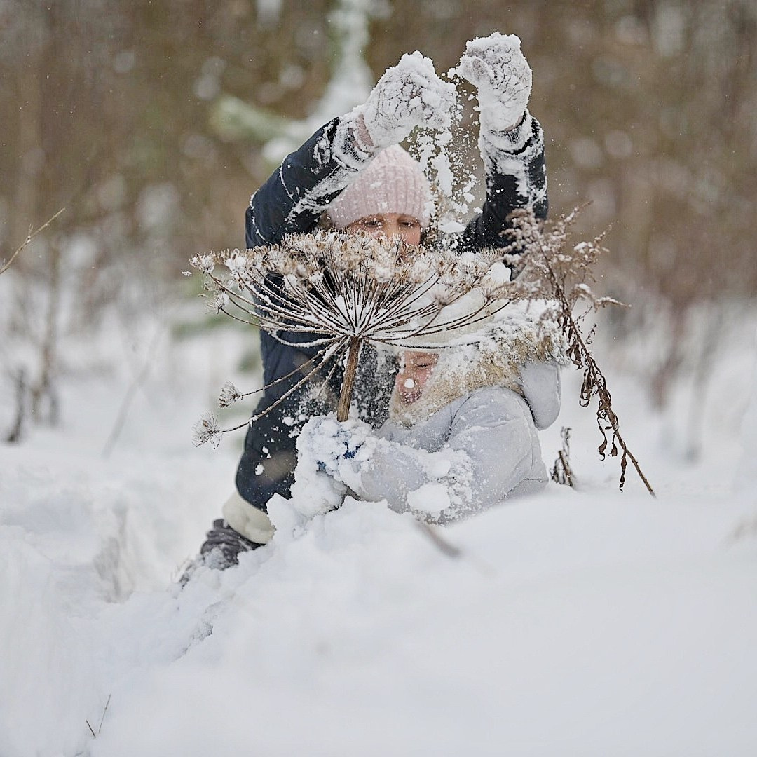 В снегу). Фотограф Ваших событий 📸