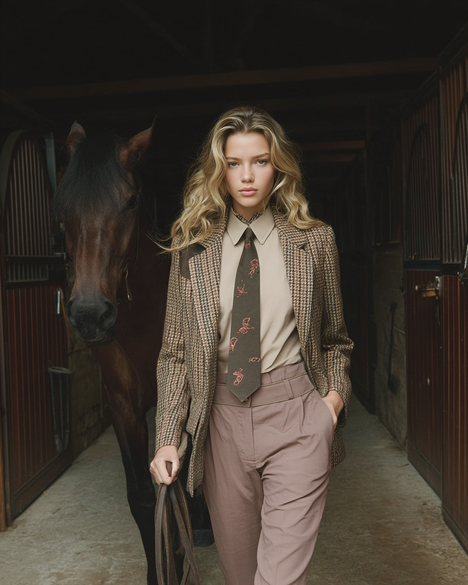 Творческий проект по внедрению реального товара для бренда Holland Cooper. Ekaterina Kiral — Visual Branding & AI Creation