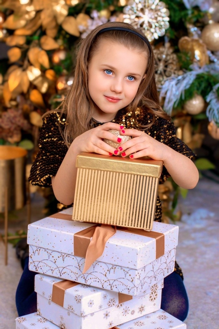 Новогодняя съёмка. Фотограф Татьяна Матрос