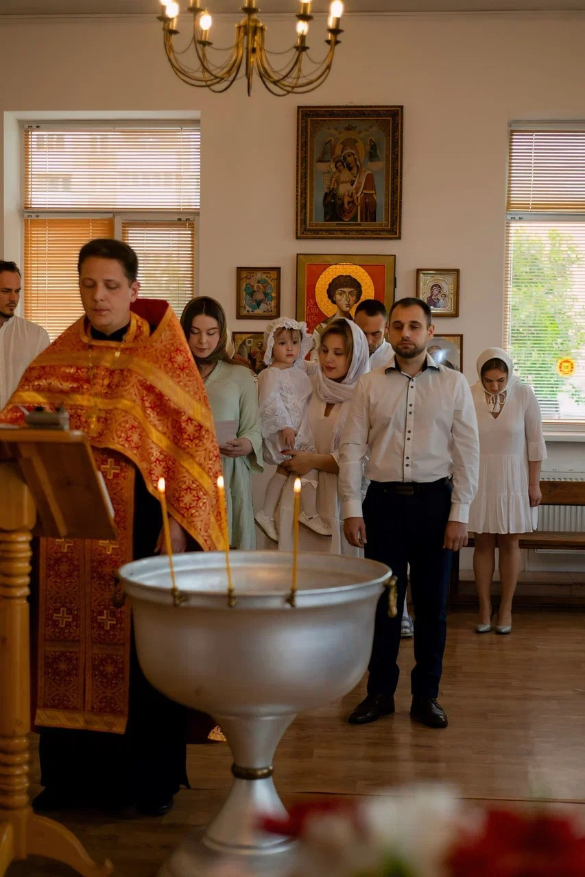 Таинство крещения. Фотограф в Ставрополе и КМВ
